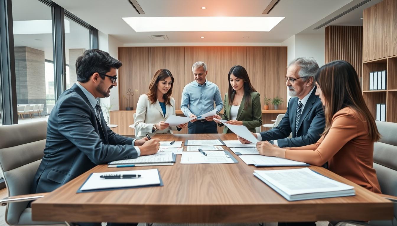 Coordination of property closing documents and timelines